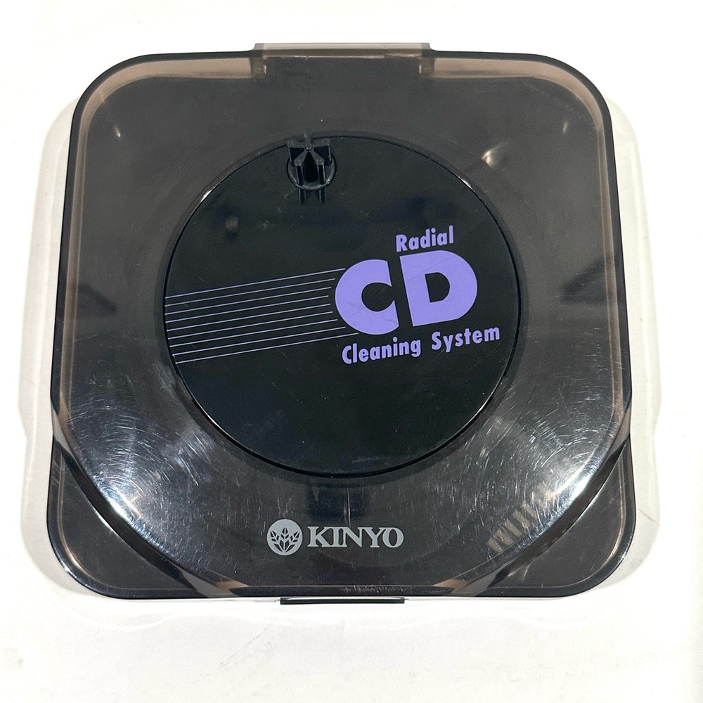 Vintage Kinyo NOS DVD/VCD CD Game & CD Cleaner Cdc-128 Gaming Dirt Remover